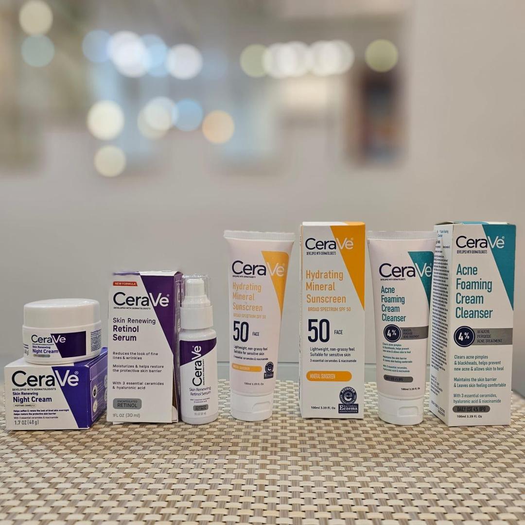 CeraVe 4-Piece Hydrating Facial Kit (Acne-Prone Skin)