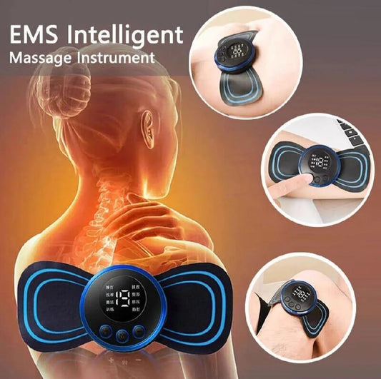 Pro EMS Neck Therapy Device – USB Rechargeable (Jet Black)