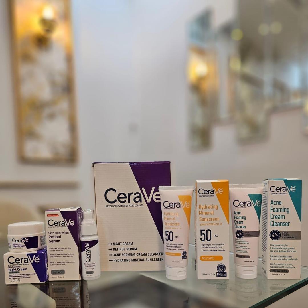 CeraVe 4-Piece Hydrating Facial Kit (Acne-Prone Skin)