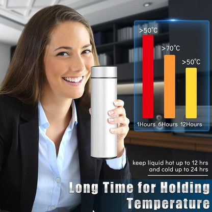Premium Temperature Water Bottle  1 Pc High-Grade Stainless Steel